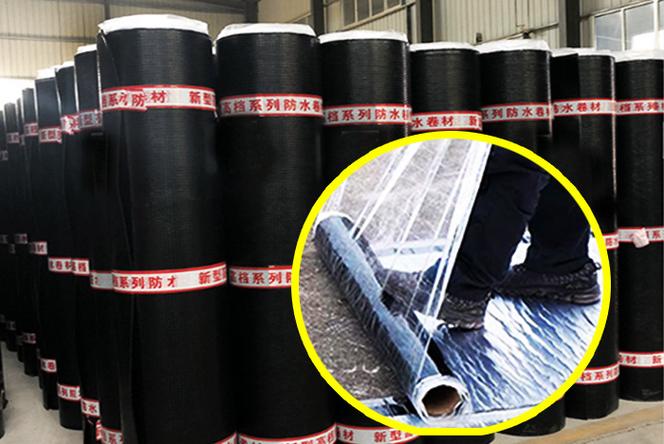 产品简介:自粘橡胶沥青防水卷材是以sbs等弹性体和沥青为基料,以聚